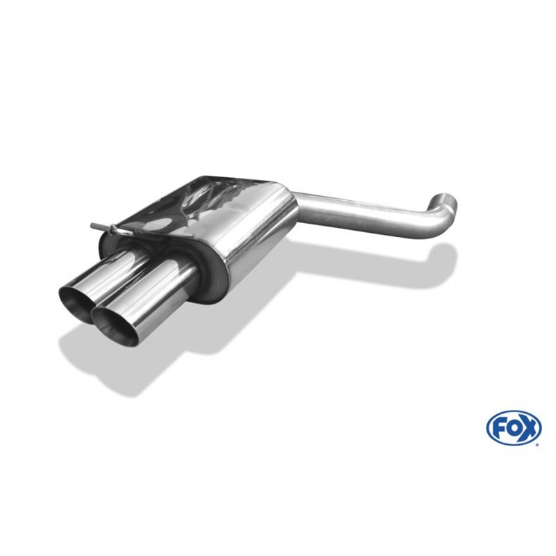 Escape deportivo Fox BMW 3er E90/91/92/93 325d 330d Todos