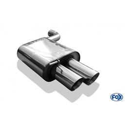 Escape deportivo Fox BMW 3er E90/91/92/93 325d 330d Todos