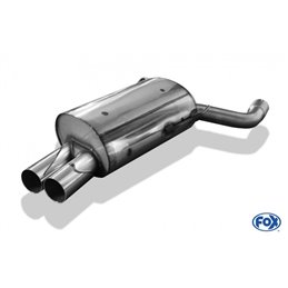 Escape deportivo Fox BMW 5er E39 Limousine 520i/ 523i/ 525i/ 528i Todos