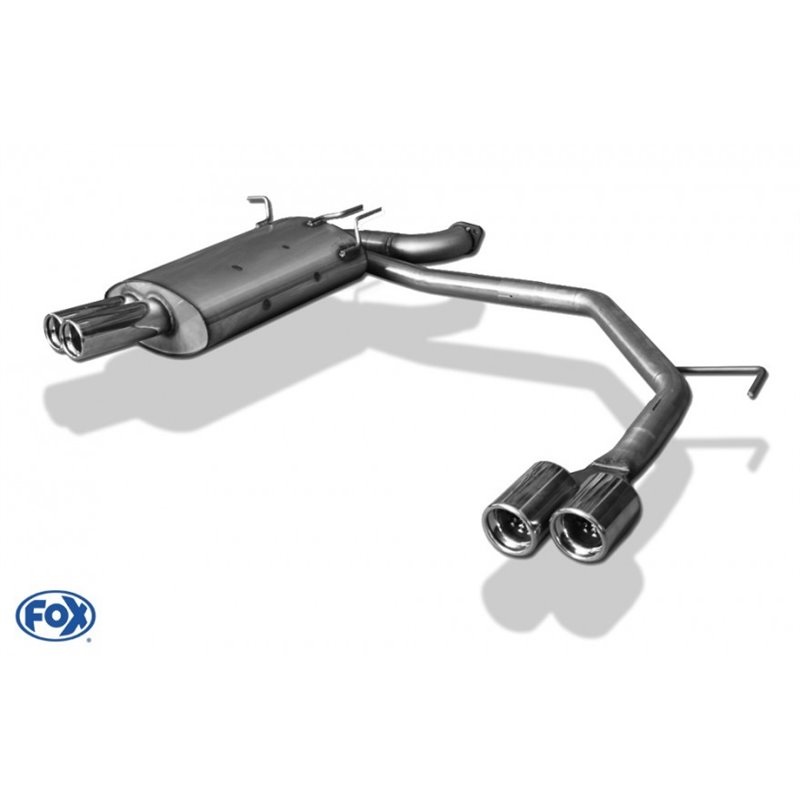 Escape deportivo Fox BMW 5er E39 Limousine 520i/ 523i/ 525i/ 528i Todos