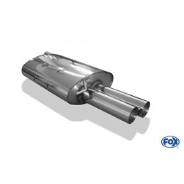 Escape deportivo Fox BMW 5er E60/ E61 E60 520i/ 525i/ 530i Todos