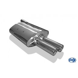 Escape deportivo Fox BMW 5er E60/ E61 E60 520i/ 525i/ 530i Todos