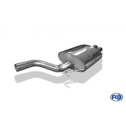 Escape deportivo Fox BMW 5er E60/ E61 E60 520i/ 525i/ 530i Todos