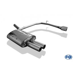 Escape deportivo Fox BMW 5er E60/ E61 E60/61 520d 525d 530d Todos