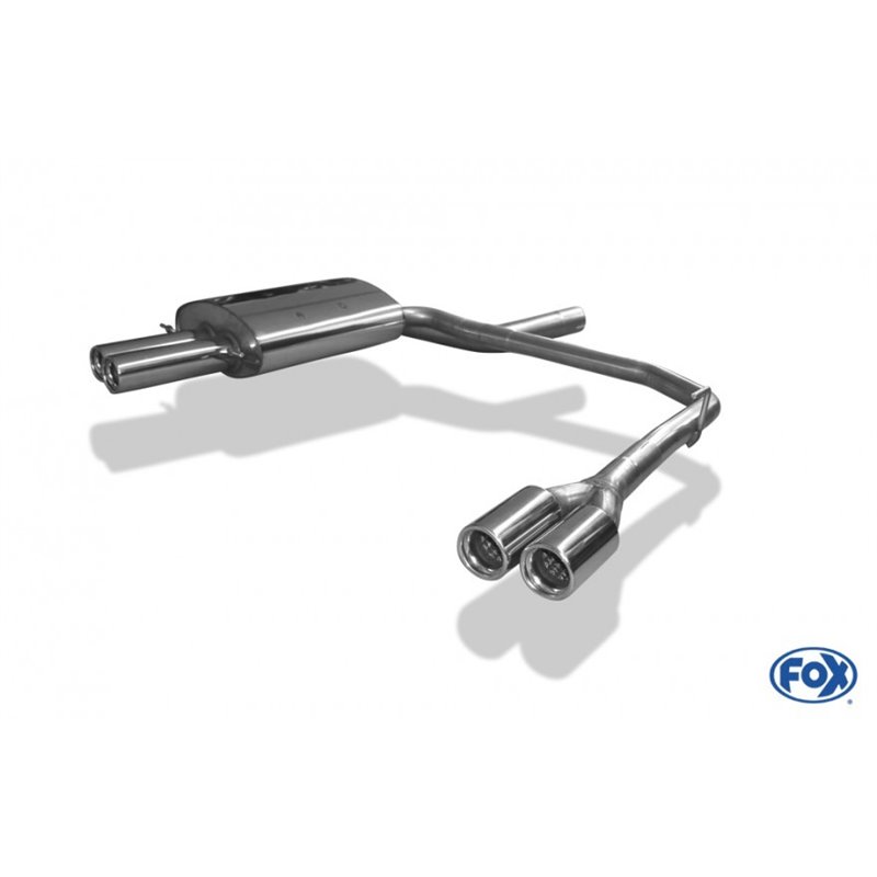 Escape deportivo Fox BMW 5er E60/ E61 E60/61 520d 525d 530d Todos