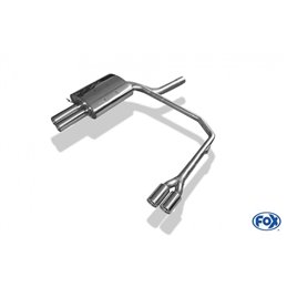 Escape deportivo Fox BMW 5er E60/ E61 E60/61 520d 525d 530d Todos