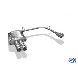 Escape deportivo Fox BMW 5er E60/ E61 E60/61 520d 525d 530d Todos