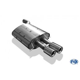 Escape deportivo Fox BMW 5er E60/ E61 E61 535d Todos