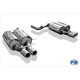 Escape deportivo Fox BMW 5er E60/ E61 E60 M5 Todos