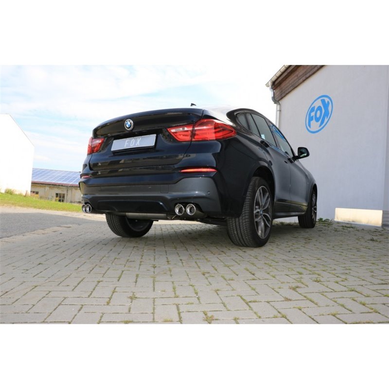 Escape deportivo Fox BMW X4 F26 (2014-2017) 18i/ 18d bis 28i/30d Todos
