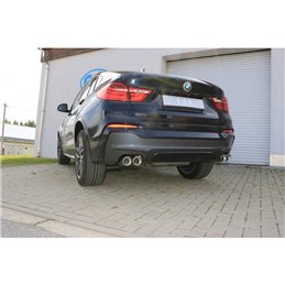 Escape deportivo Fox BMW X4 F26 (2014-2017) 18i/ 18d bis 28i/30d Todos