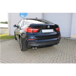 Escape deportivo Fox BMW X4 F26 (2014-2017) 18i/ 18d bis 28i/30d Todos