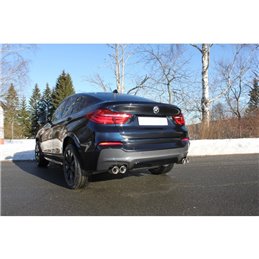 Escape deportivo Fox BMW X4 F26 (2014-2017) 35i 35d Todos