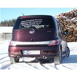 Escape deportivo Fox Daihatsu Materia Todos