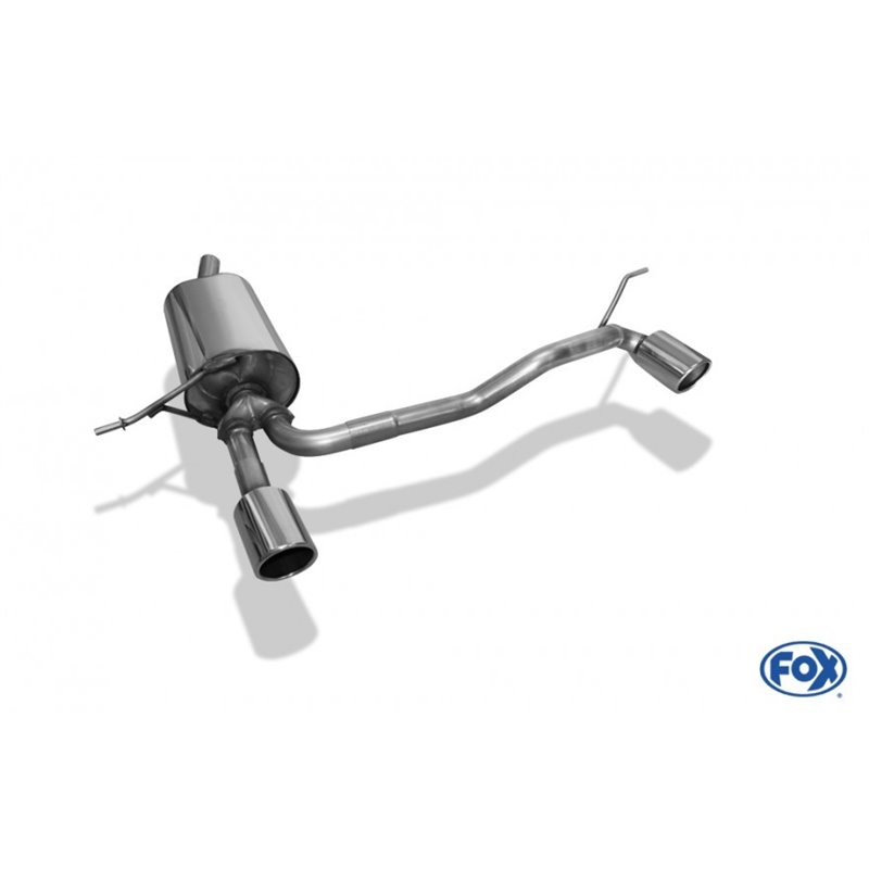 Escape deportivo Fox Dacia Duster 4,2 Facelift (desde 2017) Todos