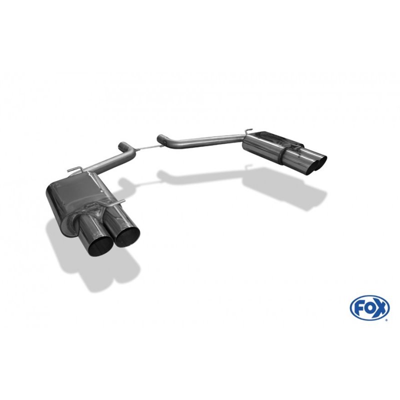 Escape deportivo Fox Dodge Challenger Todos