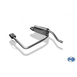 Escape deportivo Fox Fiat Grande Punto Benzin Todos