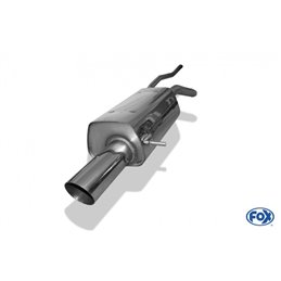 Escape deportivo Fox Ford Fiesta VI (2001-2008) 1,2l - 1,4l Todos