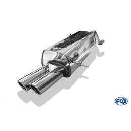 Escape deportivo Fox Ford Fiesta VI - JA8 1,6l 77/88kW 2008