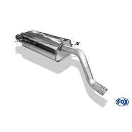 Escape deportivo Fox Ford Fiesta VI - JA8 1,6l 77/88kW 2008