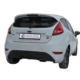 Escape deportivo Fox Ford Fiesta VII (desde 2008) 1,2l 1,4l D 1,6l D Todos