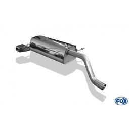 Escape deportivo Fox Ford Fiesta VII (desde 2008) 1,2l 1,4l D 1,6l D Todos