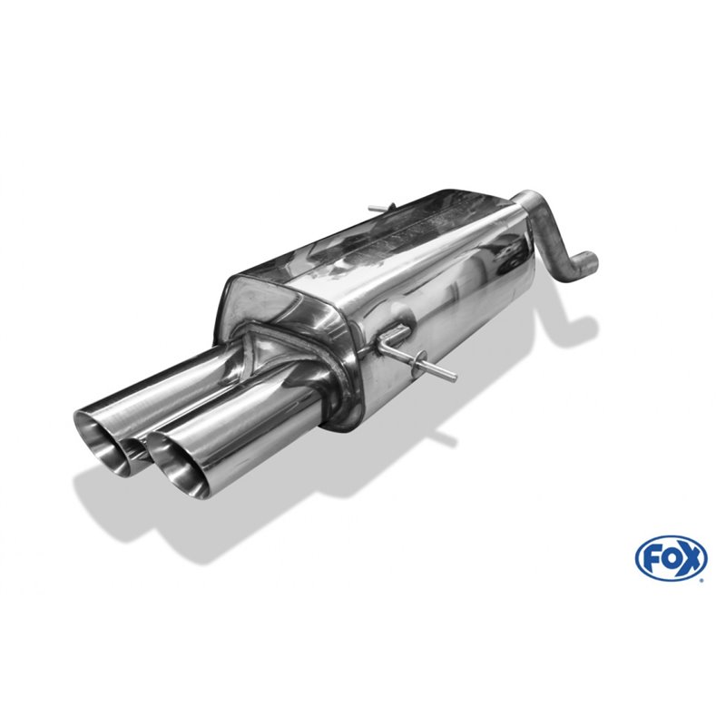 Escape deportivo Fox Ford Fiesta VI - JA8 1,0l 1,4l 2008