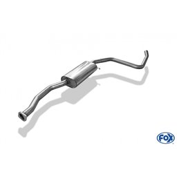 Escape deportivo Fox Ford Escort GAL/ AAL/ ABL/ ALL Todos