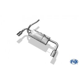 Escape deportivo Fox Ford Focus I (Bj. 1998-2007) 1,4 1,6 1,8 DAW/ DBW