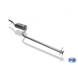 Escape deportivo Fox Ford Focus I (Bj. 1998-2007) 1,4 1,6 1,8 DAW/ DBW