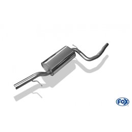 Escape deportivo Fox Ford Focus I (Bj. 1998-2007) 1,4 1,6 1,8 Todos