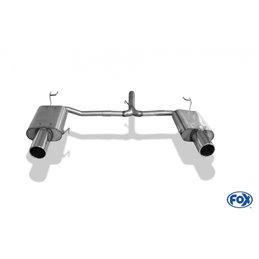 Escape deportivo Fox Honda Accord VIII (Bj. desde 2008) CU2 Todos