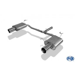 Escape deportivo Fox Honda Accord VIII (Bj. desde 2008) CU2 Todos