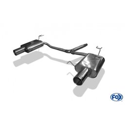 Escape deportivo Fox Honda Accord VIII (Bj. desde 2008) CU1 Todos