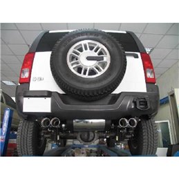 Escape deportivo Fox Hummer H3 3,5 3,7 Todos