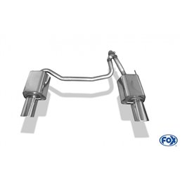 Escape deportivo Fox Hyundai Coupe GK 1,6l - 2,0l (2002-2006) Todos