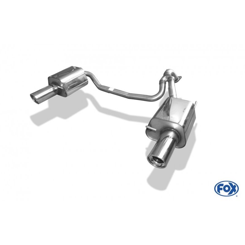 Escape deportivo Fox Hyundai Coupe GK 2,7l - (02`-06`) Todos