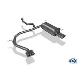 Escape deportivo Fox Hyundai Santa Fe SM (2000-03/2006) Todos