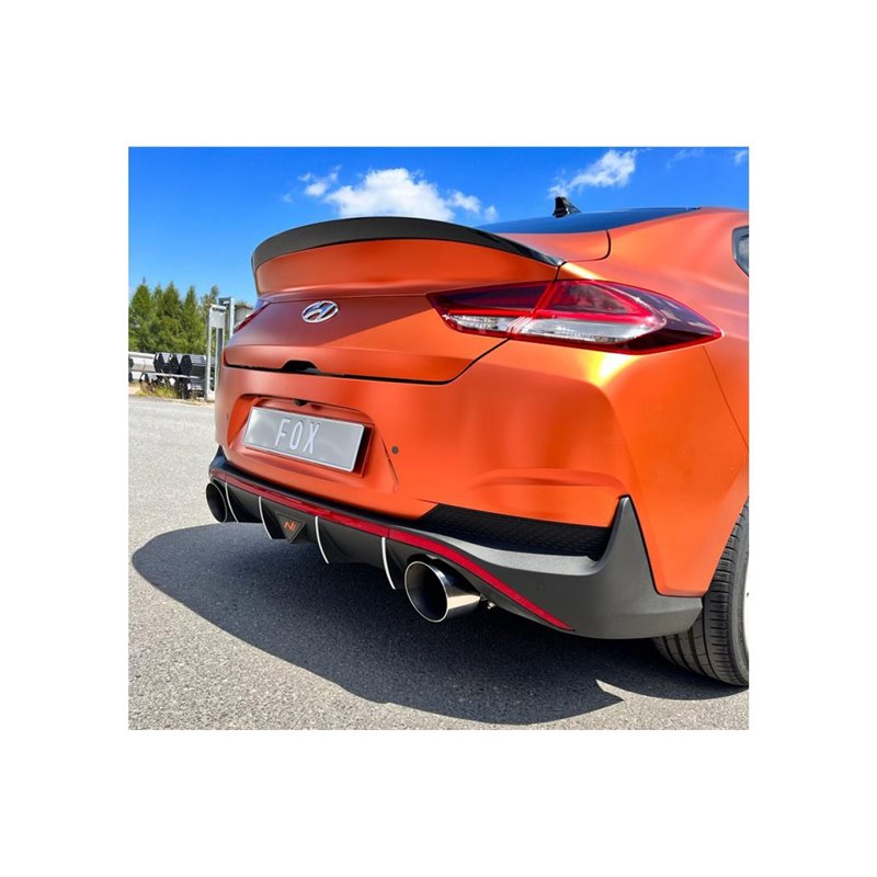 Escape deportivo Fox Hyundai i30 PDE, PD i30N Fastback Facelift 2016