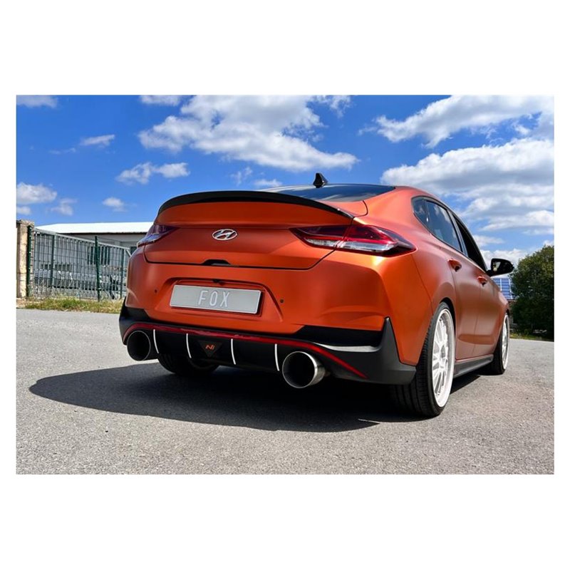 Escape deportivo Fox Hyundai i30 PDE, PD i30N Fastback Facelift 2016