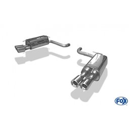 Escape deportivo Fox Jaguar XF CC9 4,2l 306kW 2,7l D 152kW Todos