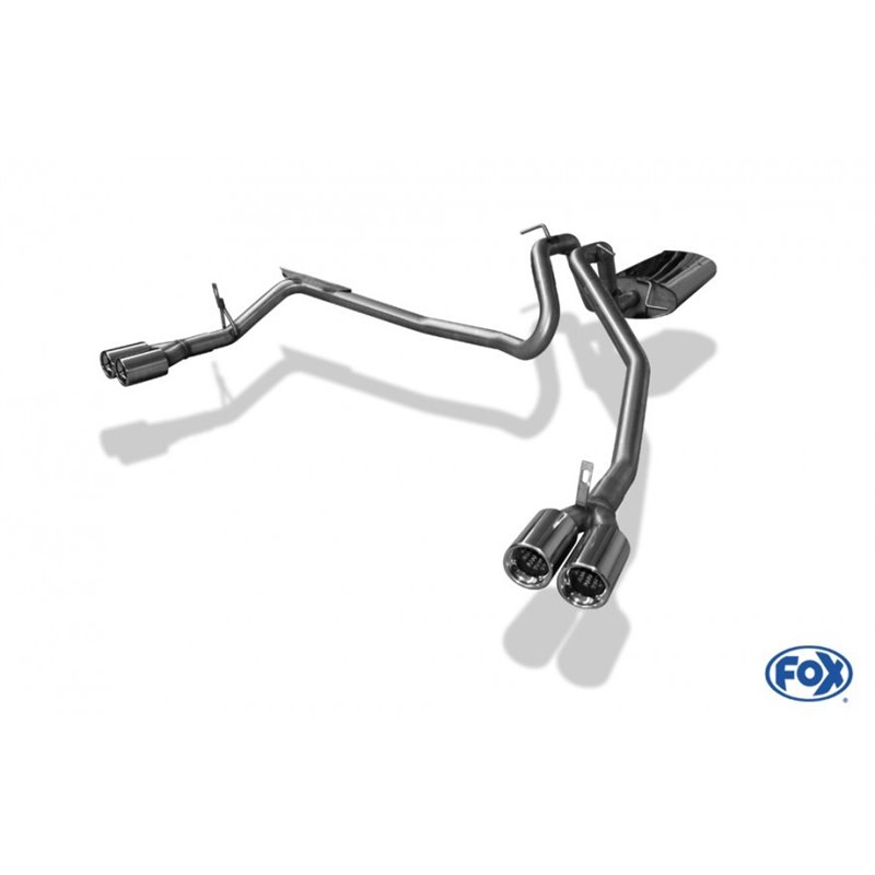 Escape deportivo Fox Jeep Grand Cherokee WH Todos