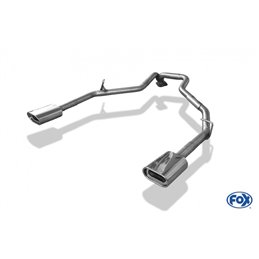 Escape deportivo Fox Kia Sorento JC Facelift Bj. desde 06/06 Todos