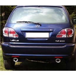 Escape deportivo Fox Lexus RX XU1 - Bj. 00-03 Todos