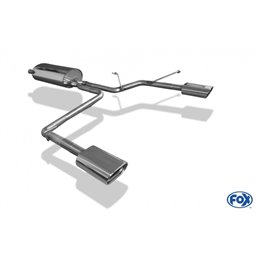 Escape deportivo Fox Lexus RX XU3 - Bj. desde 03 Todos