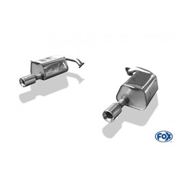 Escape deportivo Fox Mazda 6 GG/ GY 2,0l 104kW Facelift Todos