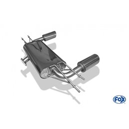 Escape deportivo Fox Mazda CX3 Todos