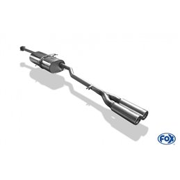 Escape deportivo Fox Mercedes A-Klasse W168 Benzin Todos