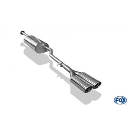 Escape deportivo Fox Mercedes A-Klasse W168 Benzin Todos