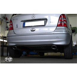 Escape deportivo Fox Mercedes A-Klasse W168 Benzin Todos